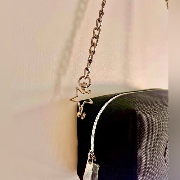 Dior Crossbody Bag Cosmetic Makeup Pouch Silver Hardware Star Charms and Straps - Picture 11 of 15